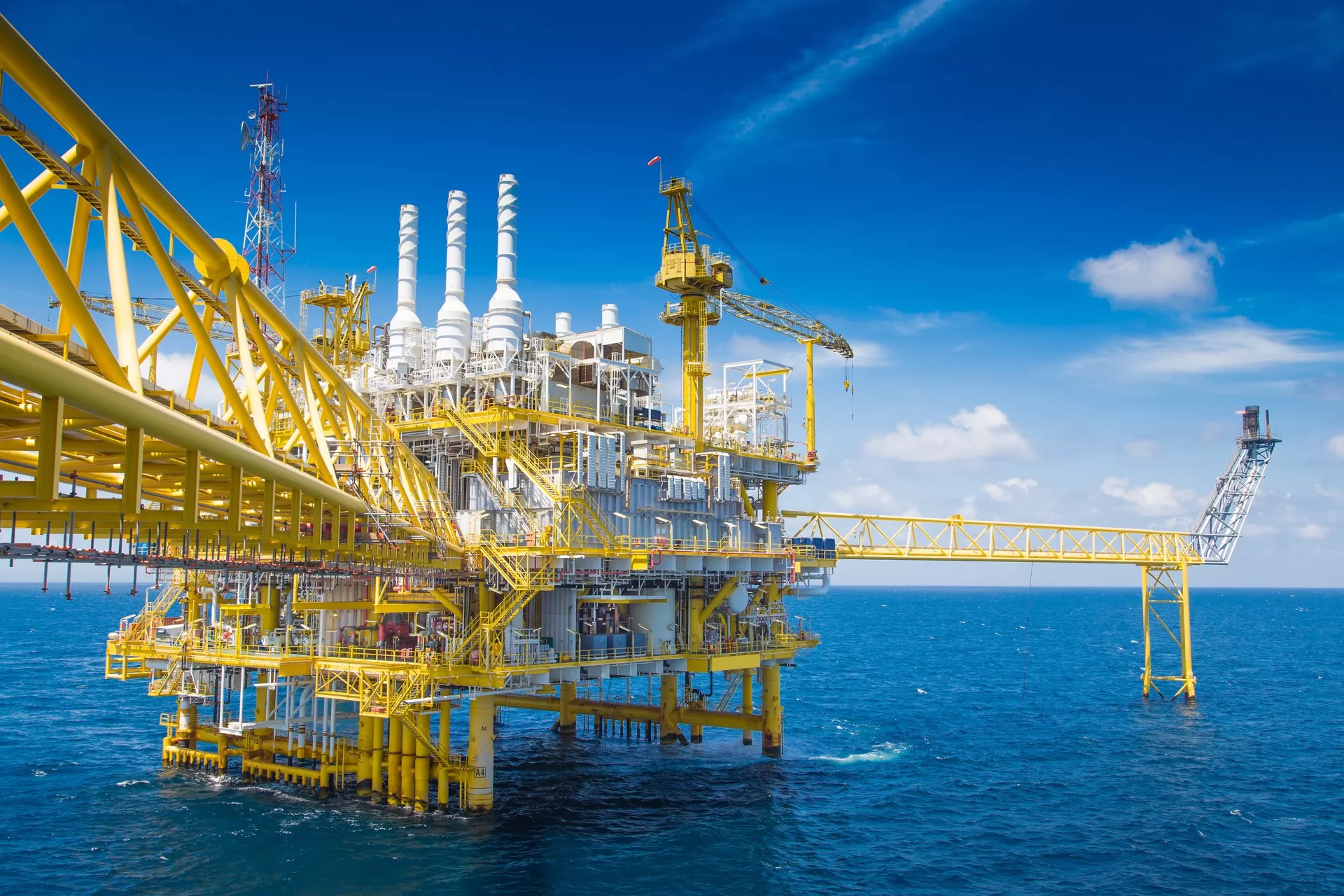Offshore Oil and Gas Platform